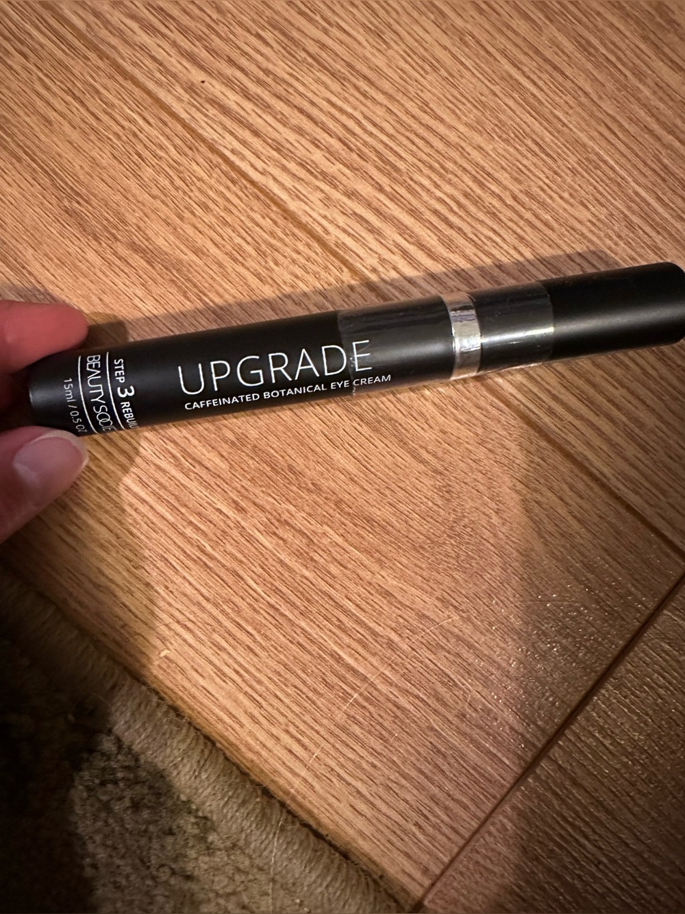 Upgrade Caffeinated Botanical Eye Cream — Black